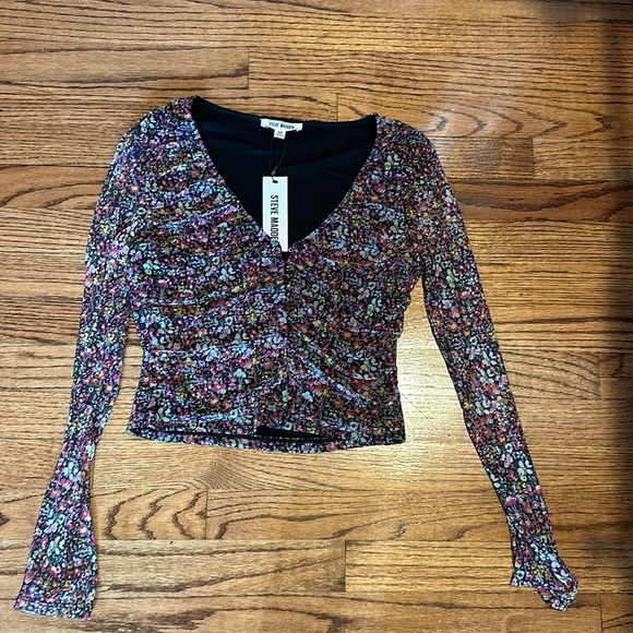 Steve Madden Luna floral top - Picture 2 of 2